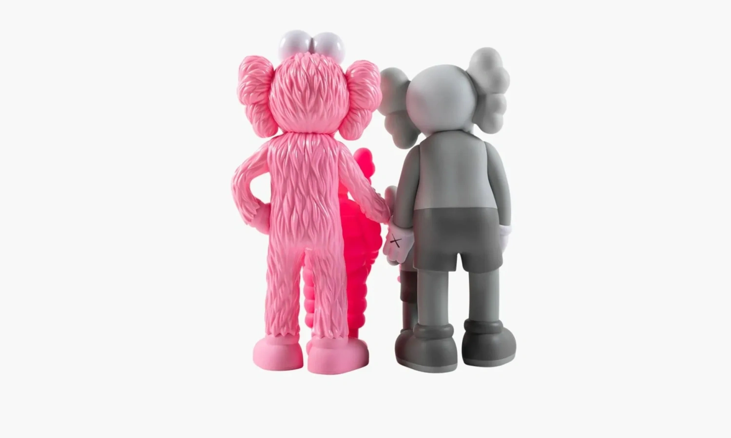 Family Vinyl Figures Grey Pink 