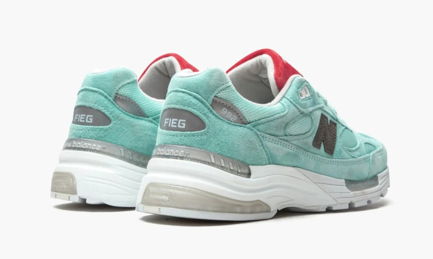 New Balance 992 Kith Kithmas Teal 