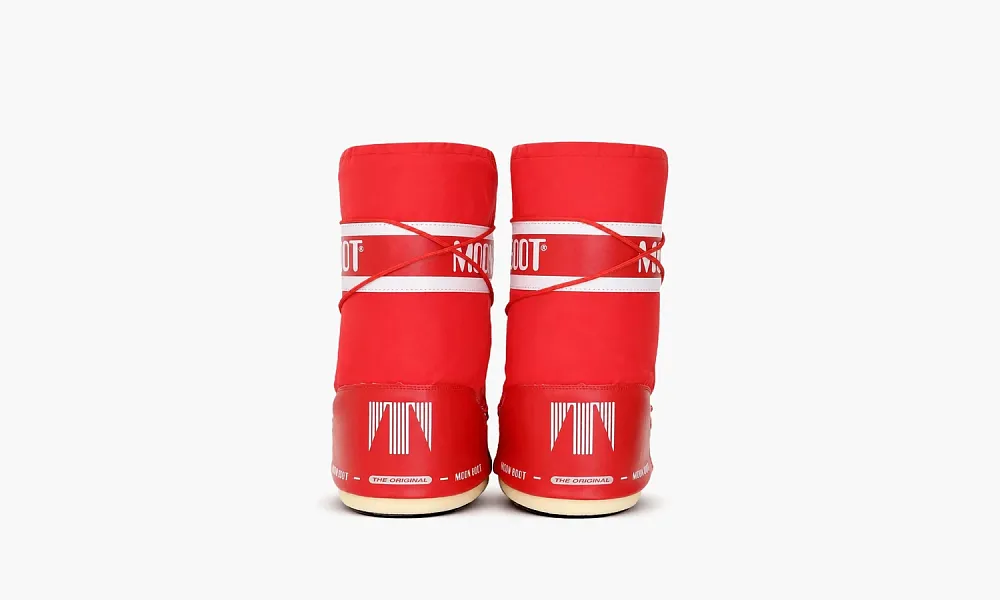 Moon Boot Icon Nylon Red