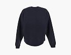 Stone Island Marina Cotton Fleece Crewneck Sweatshirt Navy Blue