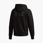 Y-3 Logo Full-Zip Hoodie Black