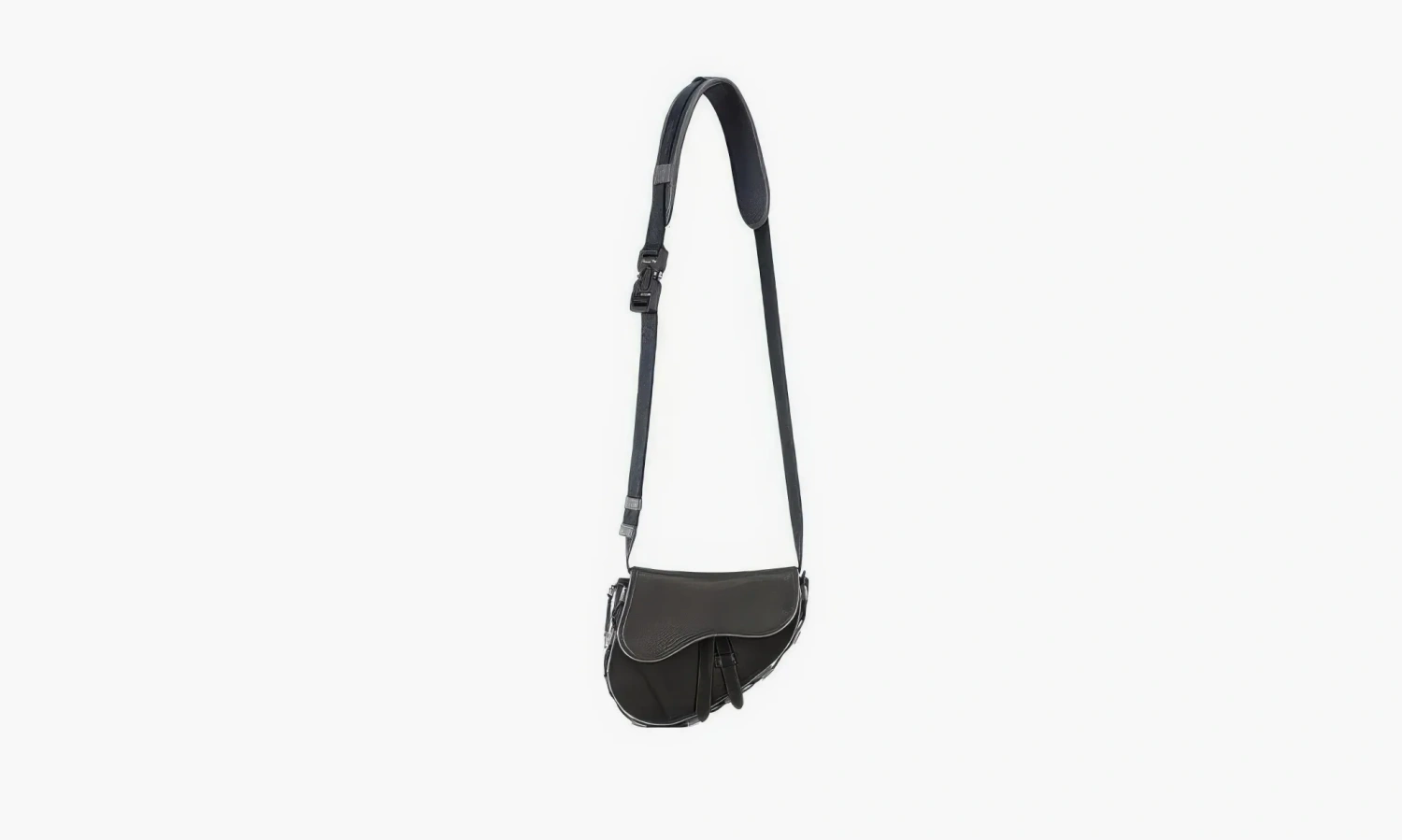 Dior X Sacai Saddle Soft Black Grey 