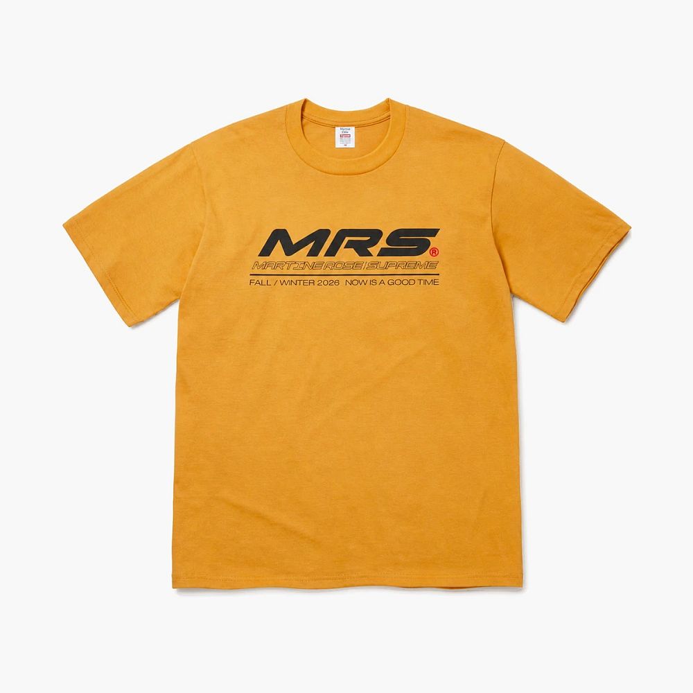 Supreme x Martine Rose Now Tee Yellow