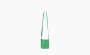 HERMES Evelyne Leather Crossbody Bag "Green" 