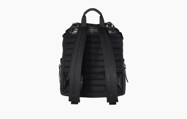 Premiata Casual Versatile Textile Backpack Black  