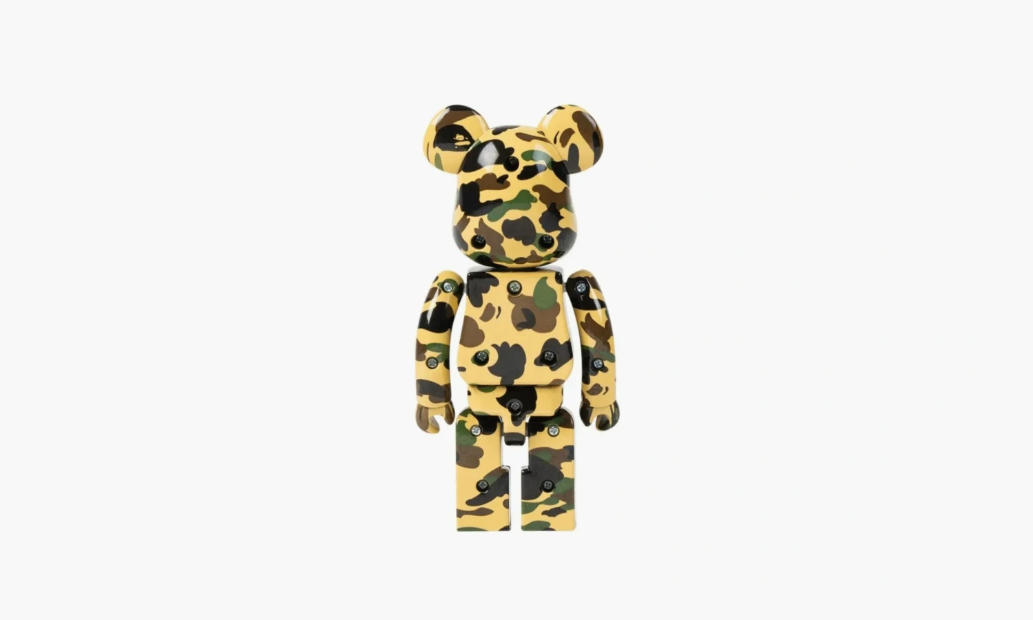Bearbrick X BAPE 1st Camo Chogokin 200% Yellow 