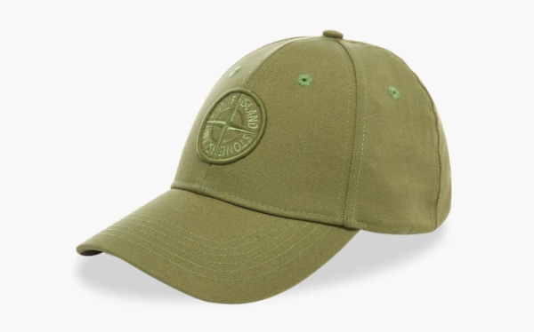 Stone Island Rep Cap Olive  Stone Island Rep Cap Olive