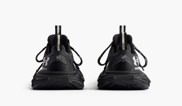 Balenciaga 3XL Knit Sneaker x Under Armour Black 