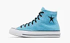 Stussy x Converse Chuck 70 High Sky Blue