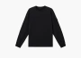 Stone Island Crewneck Sweatshirt with Ribbed Details Black 
