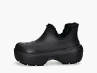 Crocs Stomp Linen Shorty Boots Black
