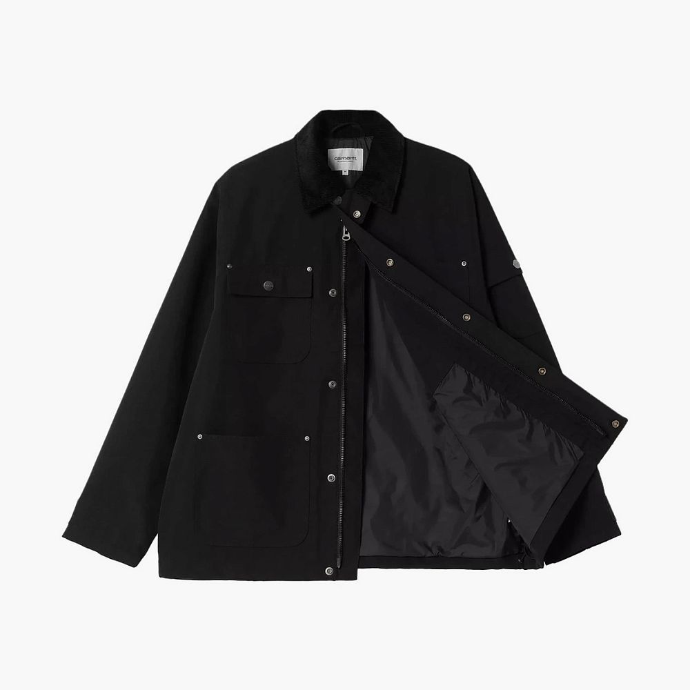 Carhartt WIP Clapton Chore Jacket Black