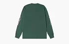 Stussy Two Star Long-Sleeve Tee Pigment Dyed Pine