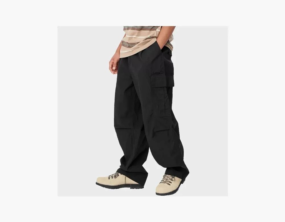 Carhartt WIP Cargo Pants Black Single Knee