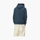 Carhartt WIP Script Logo Hoodie Blue