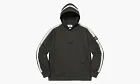 Stone Island X Supreme Stripe Hooded Sweatshirt Black
