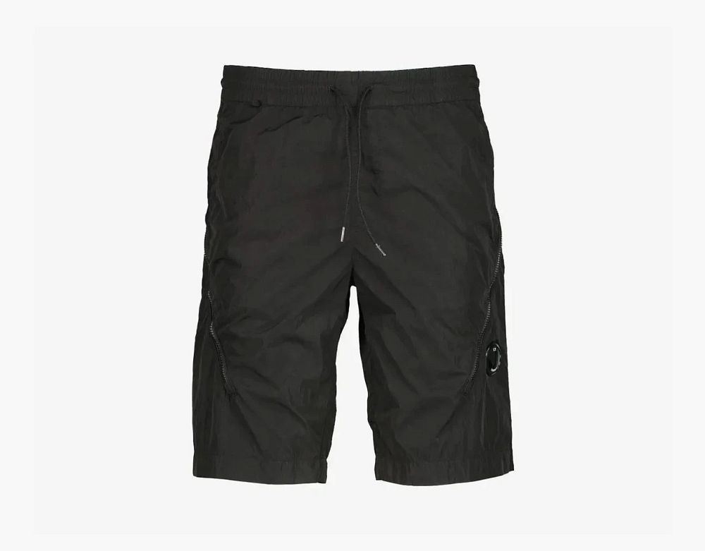 C.P. Company Chrome-R Lens Cargo Shorts Black
