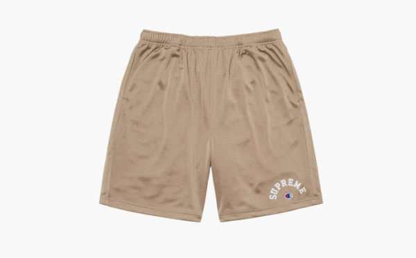 Supreme x Champion Mesh Short Tan 