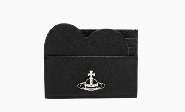 Vivienne Westwood Heart Card Holder Black  Vivienne Westwood Heart Card Holder Black