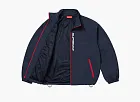 Supreme Contrast Zip Track Jacket Navy