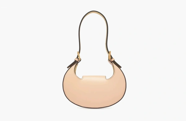 Fendi Mini Cookie Leather Shoulder Bag Pink 