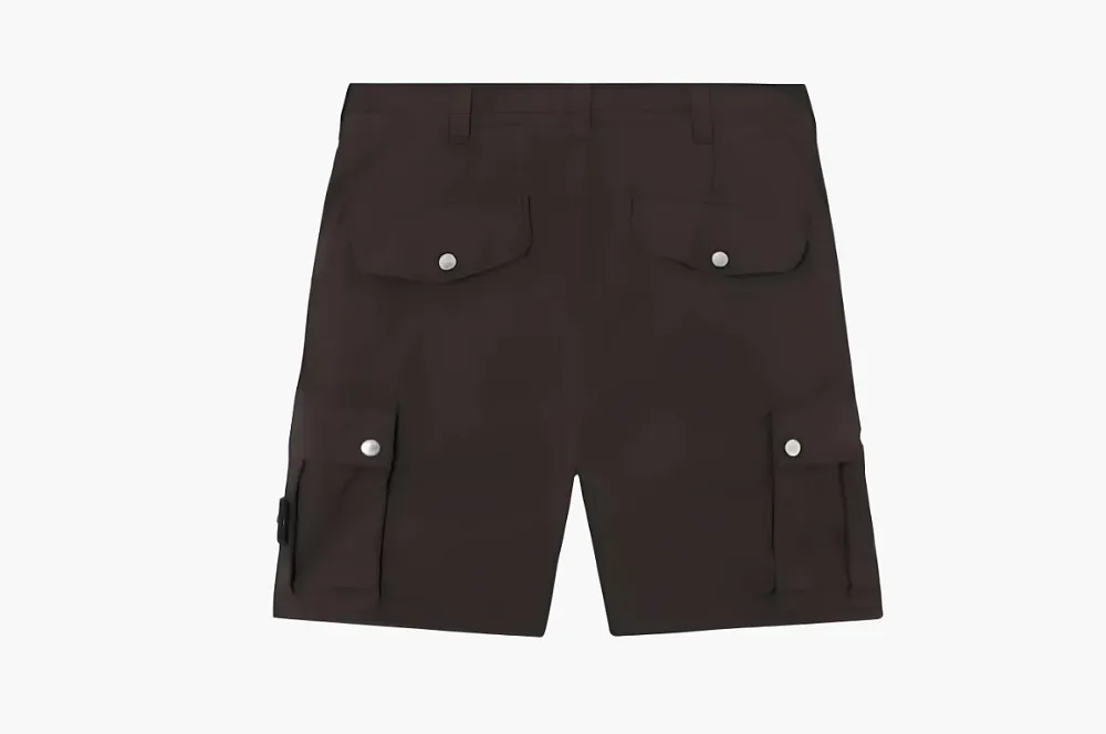 Stone Island Stretch Ripstop-TC Bermuda Shorts Brown