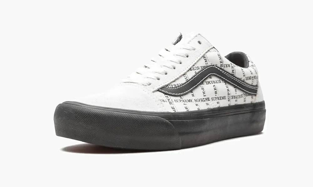 Vans Old Skool Pro Supreme Grid White