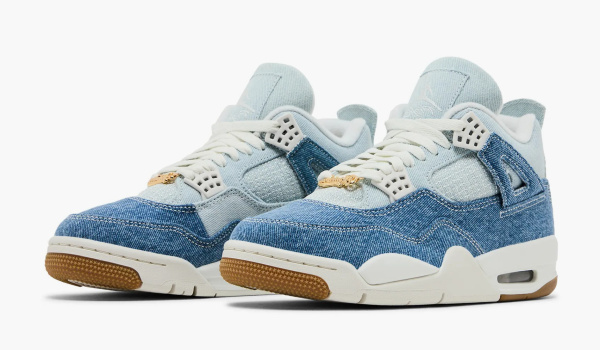 Air Jordan 4 Retro TEX WMNS Worn Blue Denim 