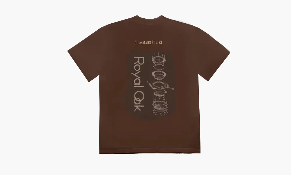 Travis Scott X Audemars Piguet T-shirt Brown