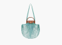 Longchamp Le Pliage Filet Top Handle Bag  "Lagoon" 
