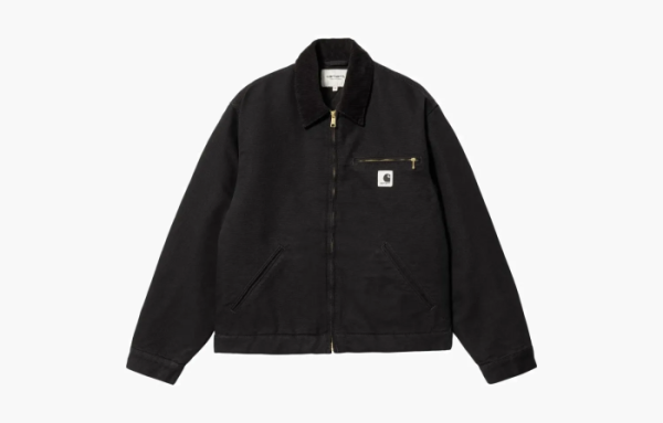 Carhartt WIP FW22 W Detroit Jacket - Black Logo 