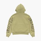 Stussy Motif Print Hoodie Moss
