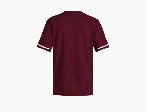 Adidas Texas A&M Reverse Retro Full-Button Jersey T-Shirt Team Maroon  Adidas Texas A&M Reverse Retro Full-Button Jersey T-Shirt Team Maroon