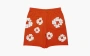 Denim Tears The Cotton Wreath Shorts Orange  Denim Tears The Cotton Wreath Shorts Orange