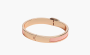 Hermes Mini Clic Chaine d'Ancre bracelet "Rose Pink" 