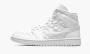 Air Jordan 1 Mid WMNS Quilted White 