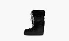 Moon Boot Icon Faux Fur Black