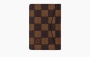 Louis Vuitton x Nigo Damier Ebene Passport Cover Brown 