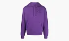 Jacquemus Le Sweatshirt Brode Embroidered Logo Hoodie Purple