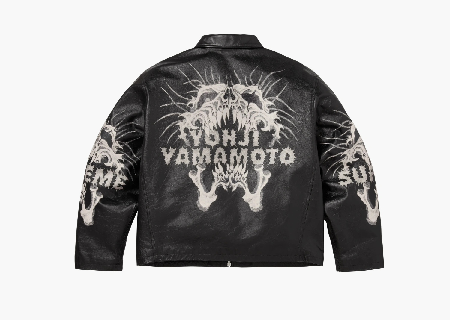 Supreme x Y’s Leather Jacket Black 