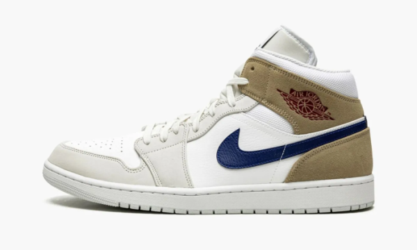 Air Jordan 1 Mid Tan Suede 