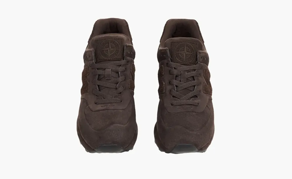 New Balance 574 Legacy x Stone Island Ghost Dark Brown