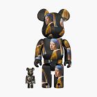 Bearbrick Johannes Vermeer (Girl with a Pearl Earring) 100% and 400% Set