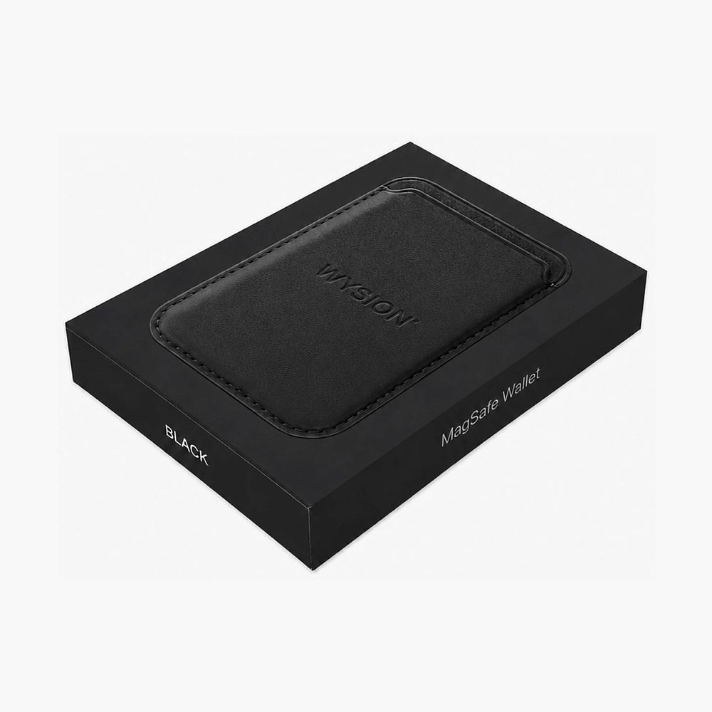 WYSION MAGSAFE WALLET BLACK