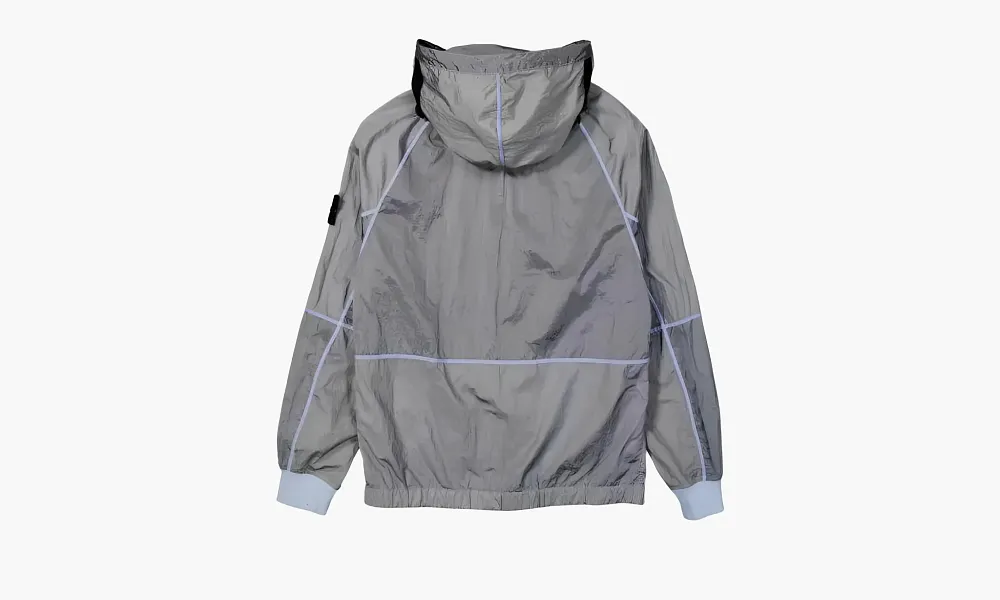 Stone Island Nylon Metal Watro-tc Hooded Jacket Metallic