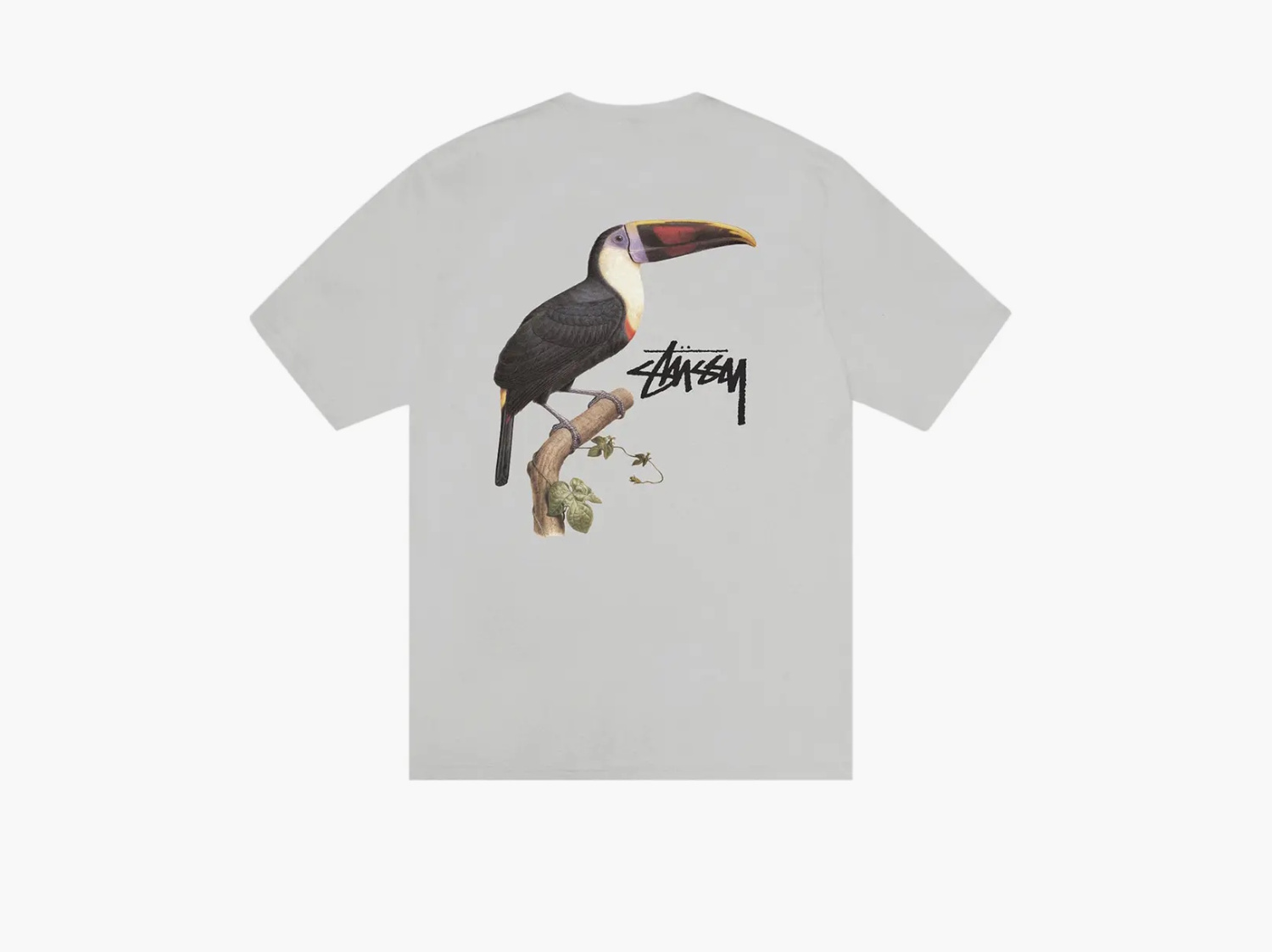 Stussy Toucan Tee "Fog" 