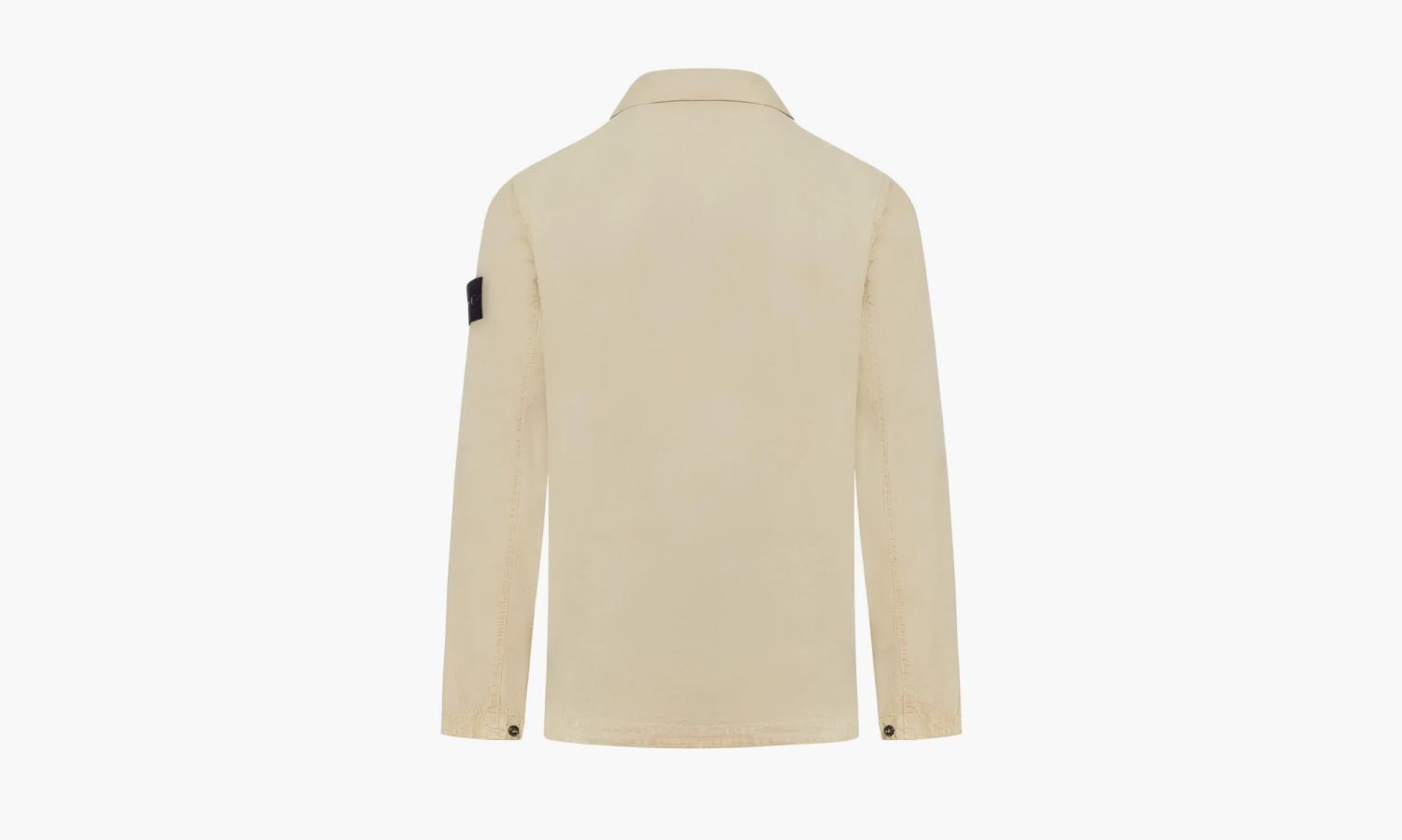 Stone Island Cotton Zipped Jacket "Beige" 