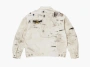 Supreme x MM6 Maison Margiela Distressed Selvedge Denim Trucker Jacket White 