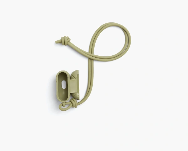 Bottega Veneta AirPods Case Travertine  Bottega Veneta AirPods Case Travertine