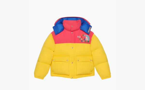 Gucci x The North Face Down Jacket Yellow/Multicolor  Gucci x The North Face Down Jacket Yellow/Multicolor